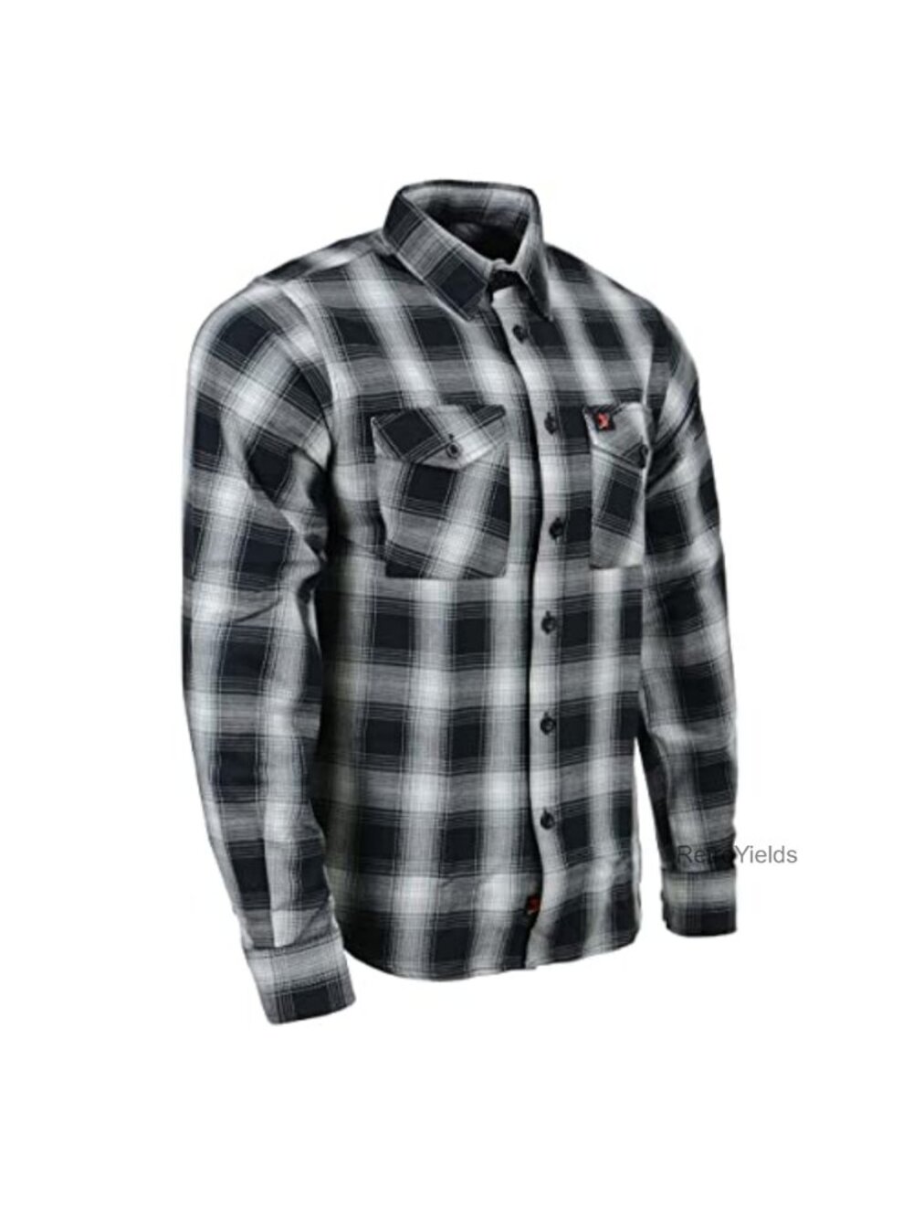 Men's Long Sleeve Cotton Flannel Button Down Shirt Casual
